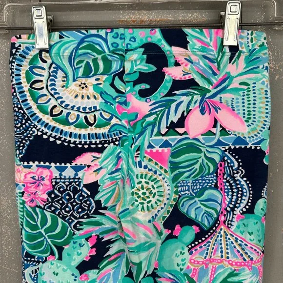 Lilly Pulitzer Girl's Maia Leggings Lookin Sharp NWOT Sz L (8-10) - Picture 6 of 13